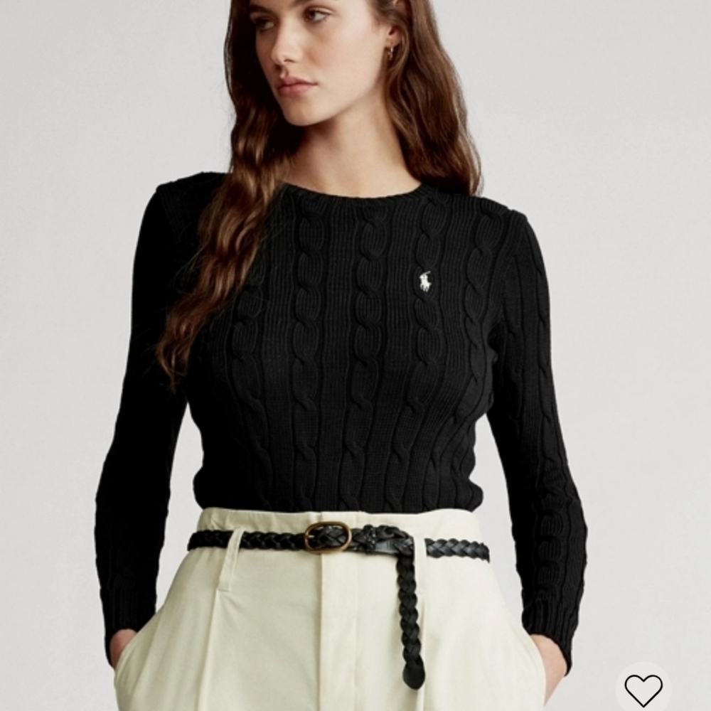 Polo Ralph Lauren Cable-Knit Cotton Sweater